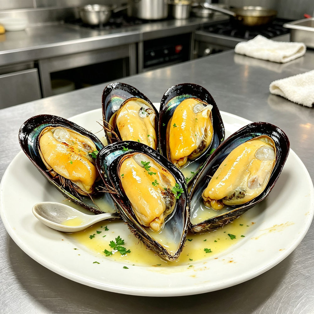 Frozen Half Shell Green Lipped Mussels