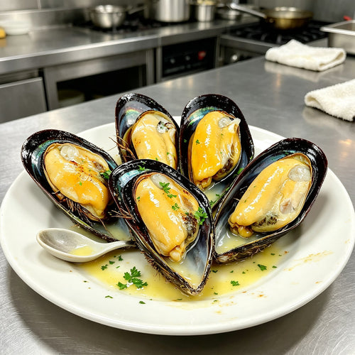 Frozen Half Shell Green Lipped Mussels