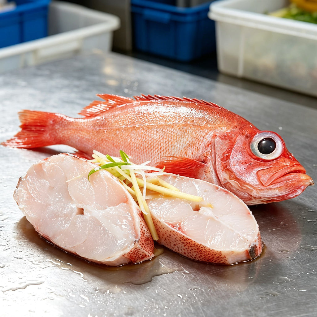 Frozen Red Snapper Steak Pieces