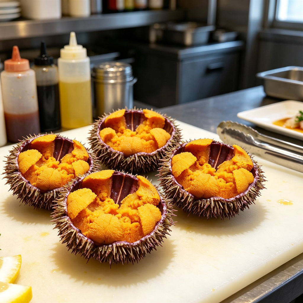 Frozen Sea Urchin Uni Shells