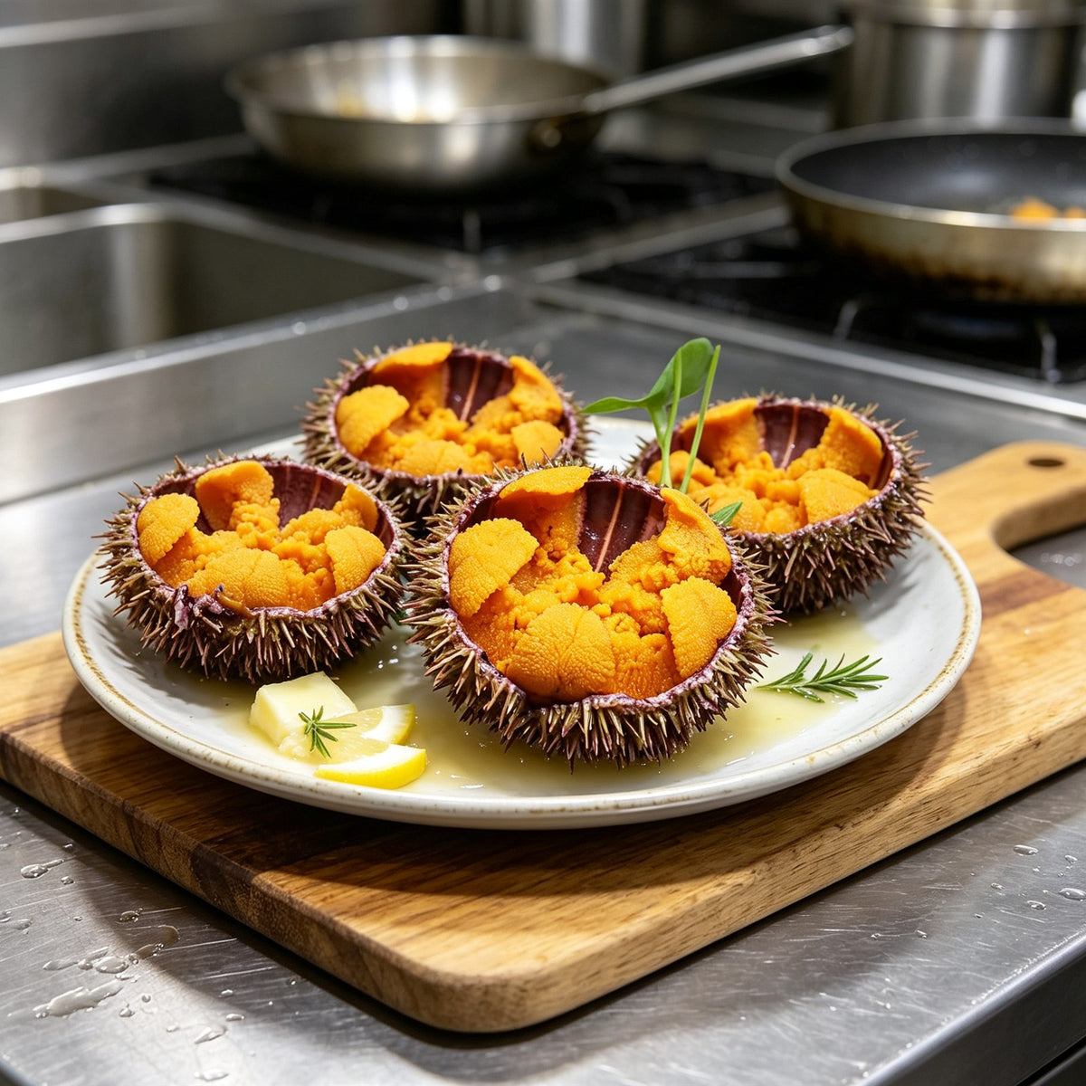 Frozen Sea Urchin Uni Shells