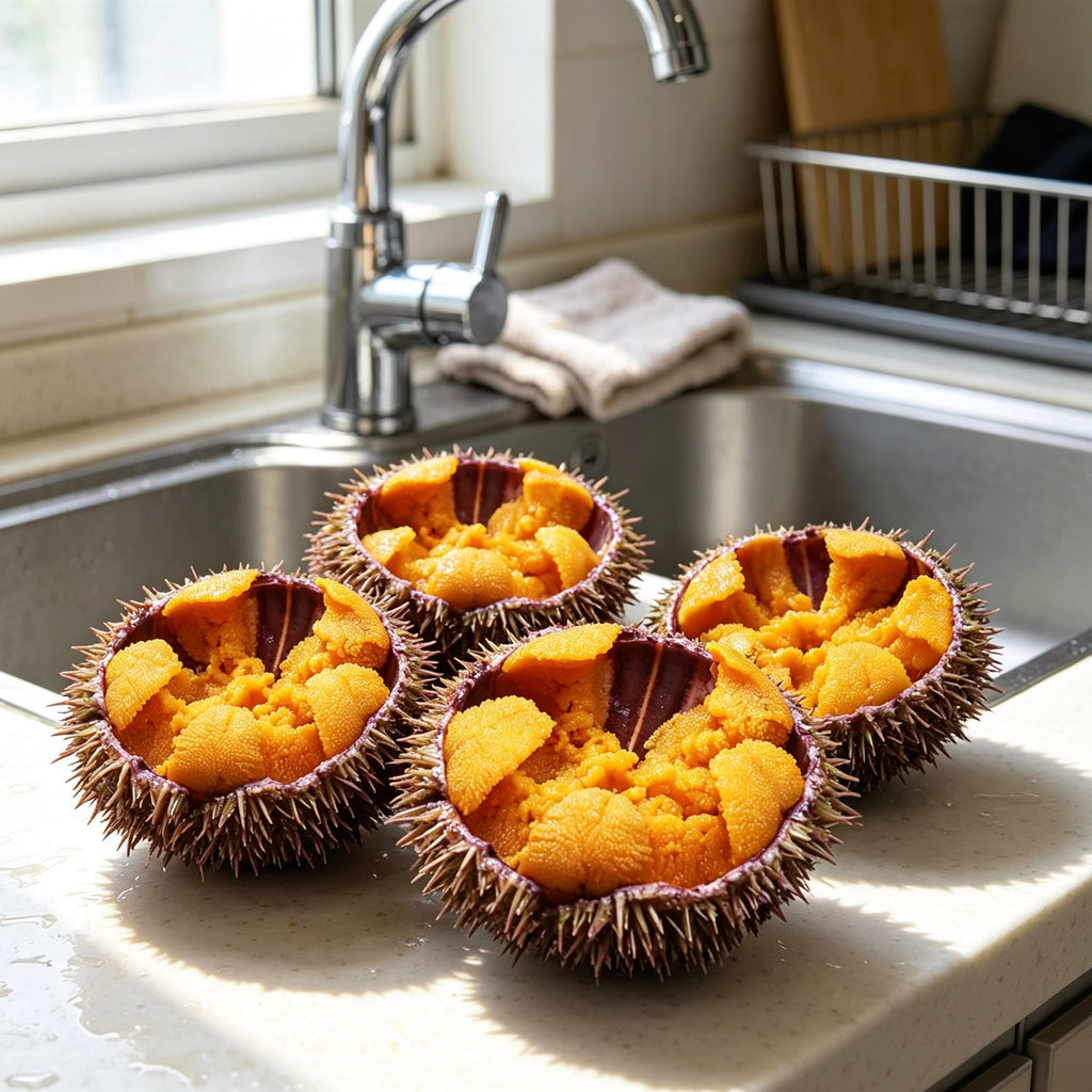 Frozen Sea Urchin Uni Shells