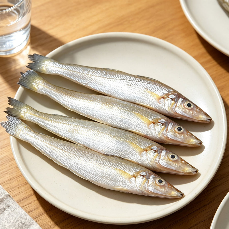 Fillets in a hot pan